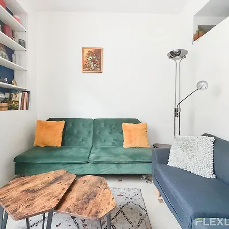 Charming T2 20eme Cultural & Vibrant Neighborhood Paris